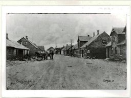 Gadeparti fra Spjald