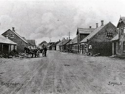 Gadeparti fra Spjald