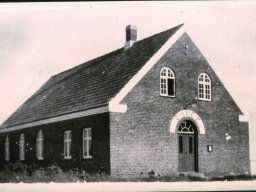 Gl. missionshus, Spjald